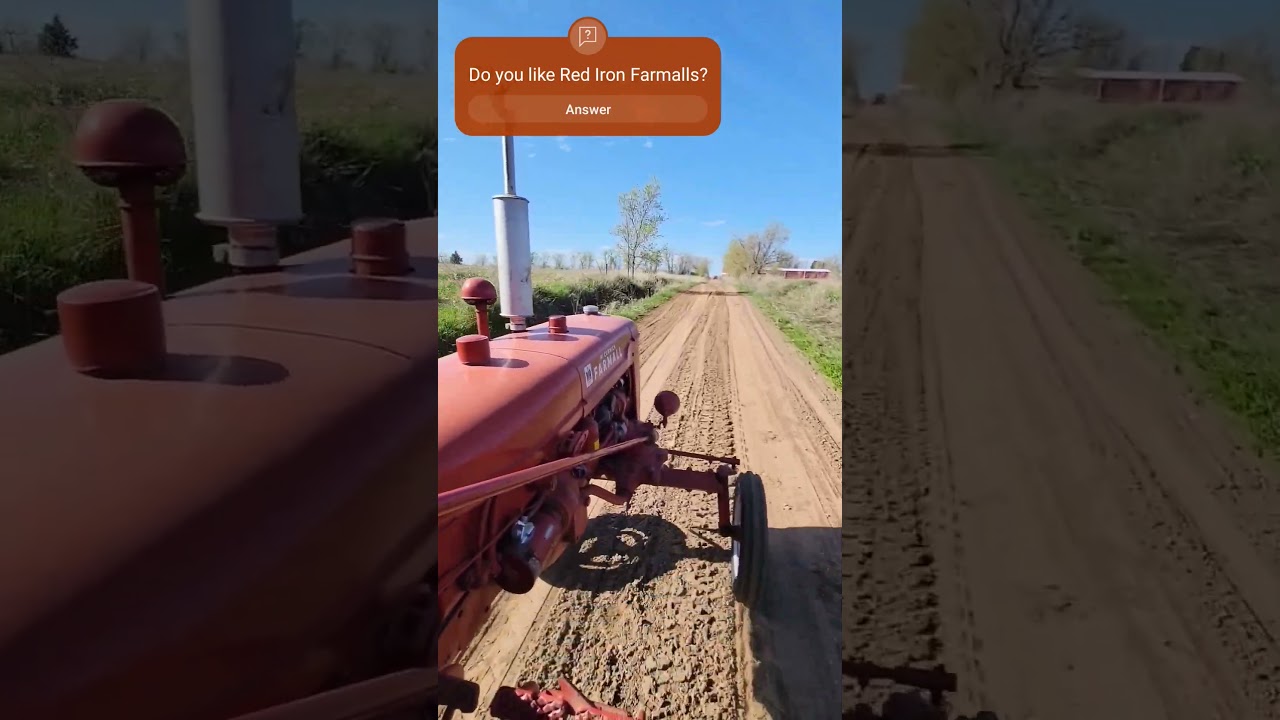 Farmall Chugging 5 miles prr Hour. #countrymusic #shorts #tractor #farmall #johndeere #homesteading