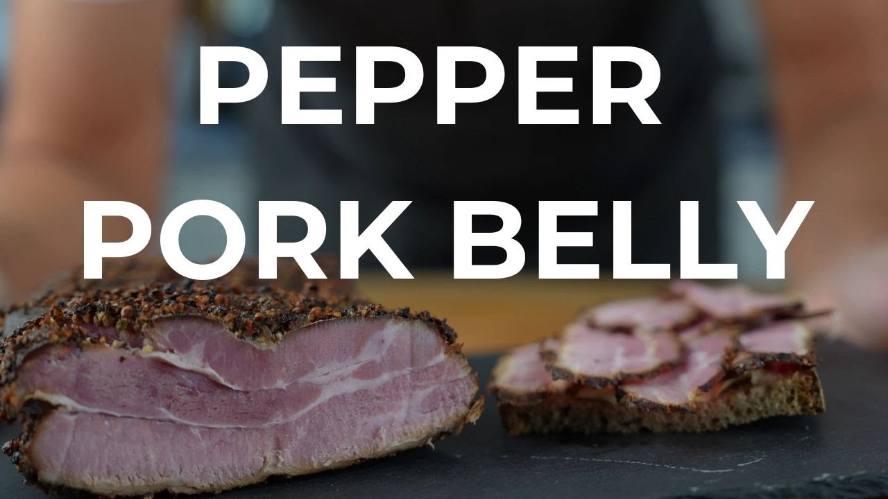 Свиная грудинка с перцем – восхитительный вкус и текстура.