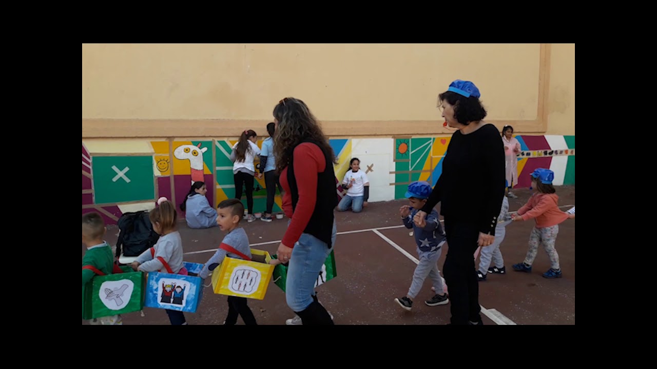 El tren  de la màgia. AULA DE DOS AÑOS. CEIP LES ARENES