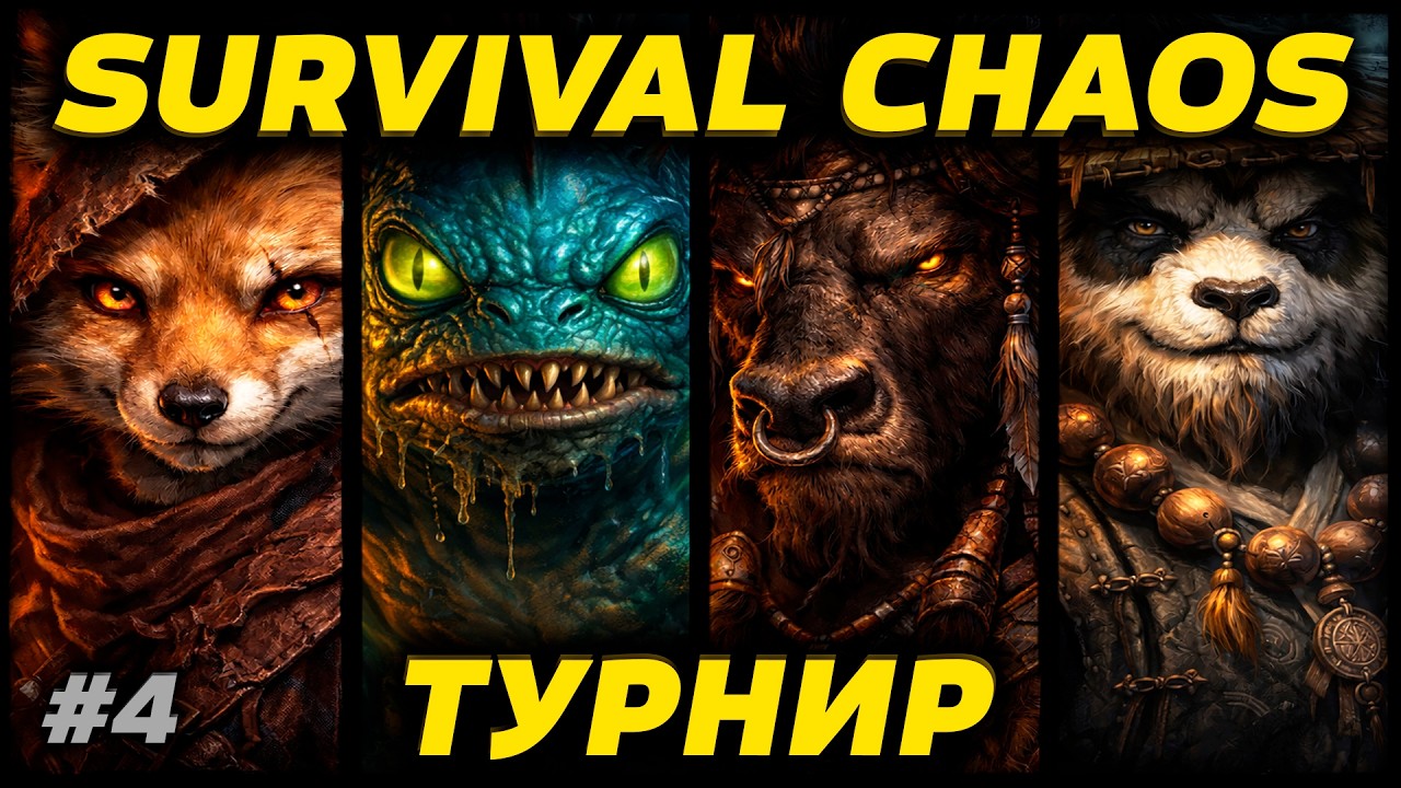 ТУРНИР ПО SURVIVAL CHAOS ИГРА ЧЕТВЁРТАЯ