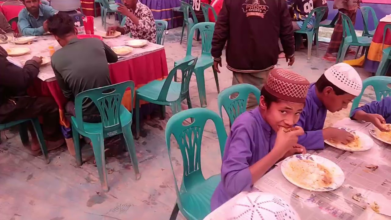 সৈয়দ জামাল মিয়ার বাড়িতে দাওয়াত। মারকাযুল উলূম আল-ইসলামিয়া বাসুল্লা 