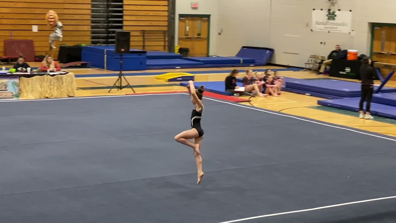 USAG Level 5 Floor - TUMBLE IN THE JUNGLE MEET 2021