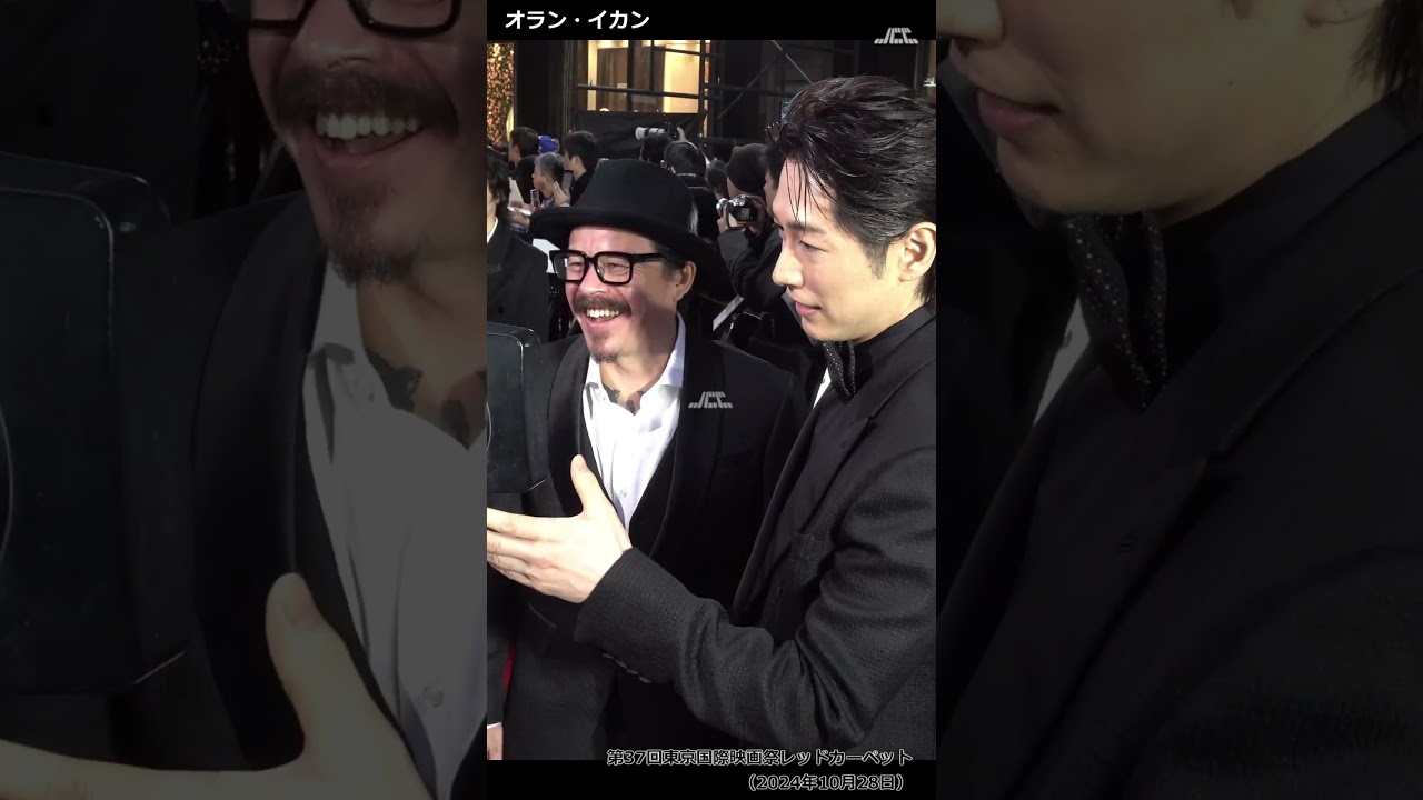 【#shorts】「ベベックゴレン食べるとこうなります」・第37回東京国際映画祭レッドカーペット「オラン・イカン」（ディーン・フジオカ）（2024年10月28日）