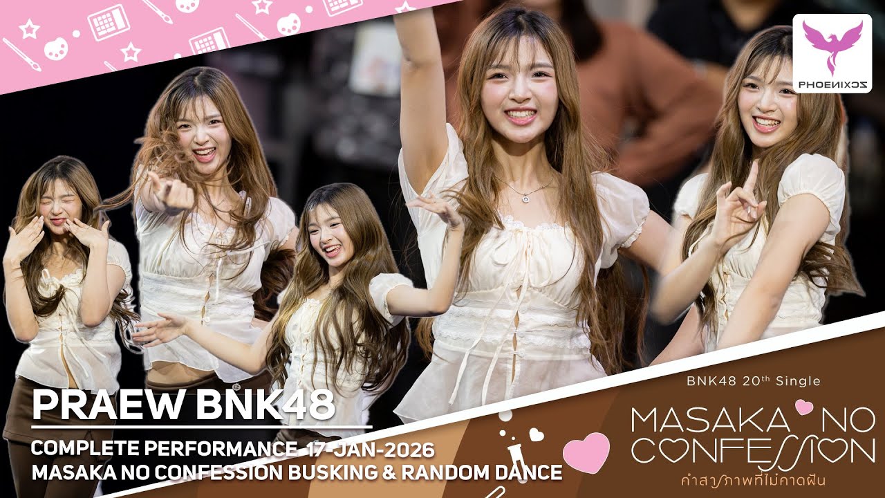 [Praew BNK48] Fancam - Mix Random Dance - BNK48  BUSKING AND RANDOM DANCE PARADISE PARK