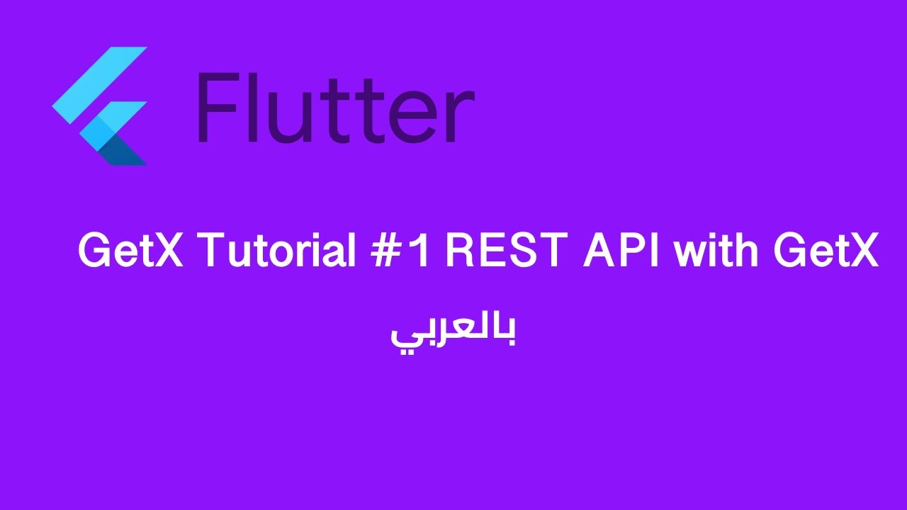 GetX Tutorial #2 REST API with GetX
