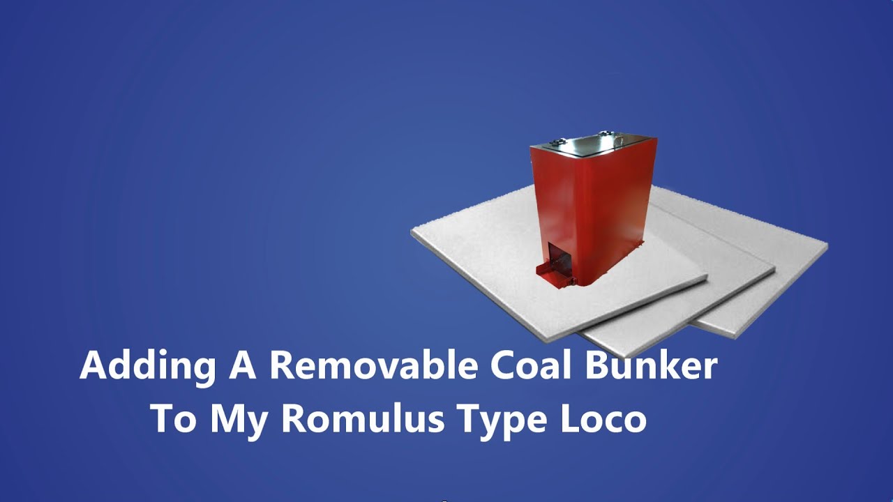 Romulus Type Loco Coal Bunker Mod.