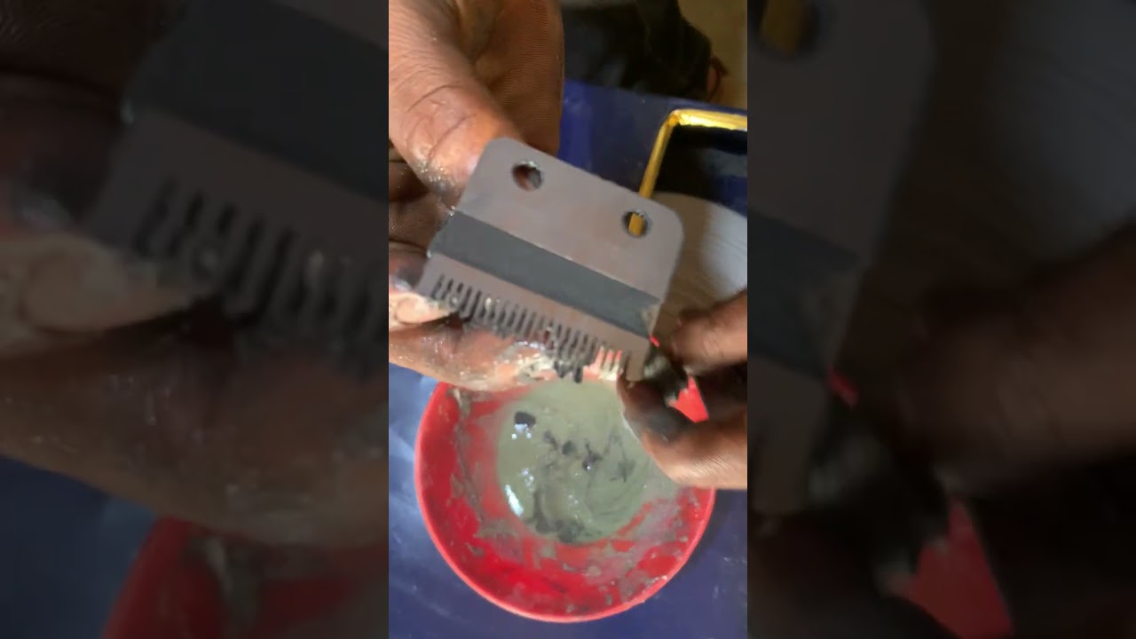 Clipper blade sharpening tutorial, Please subscribe