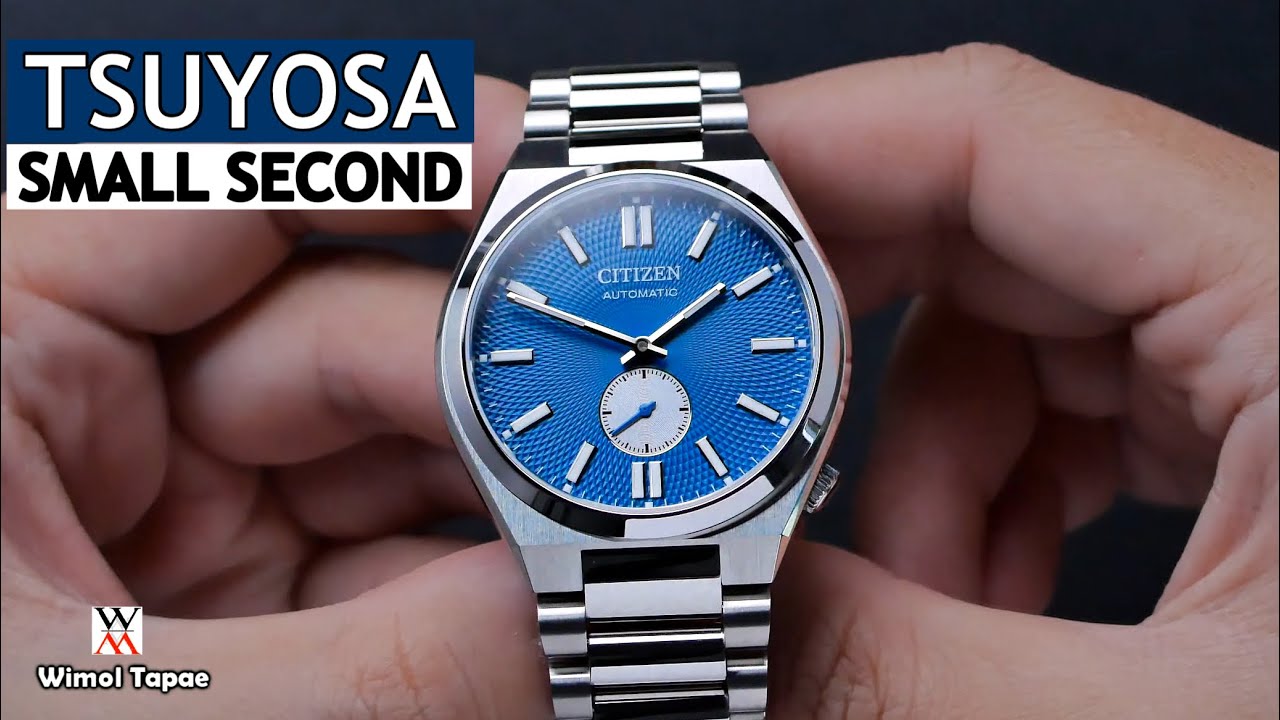 หน้าปัดดีเหลือเกิน! Citizen Tsuyosa Small Second Automatic - Wimol Tapae