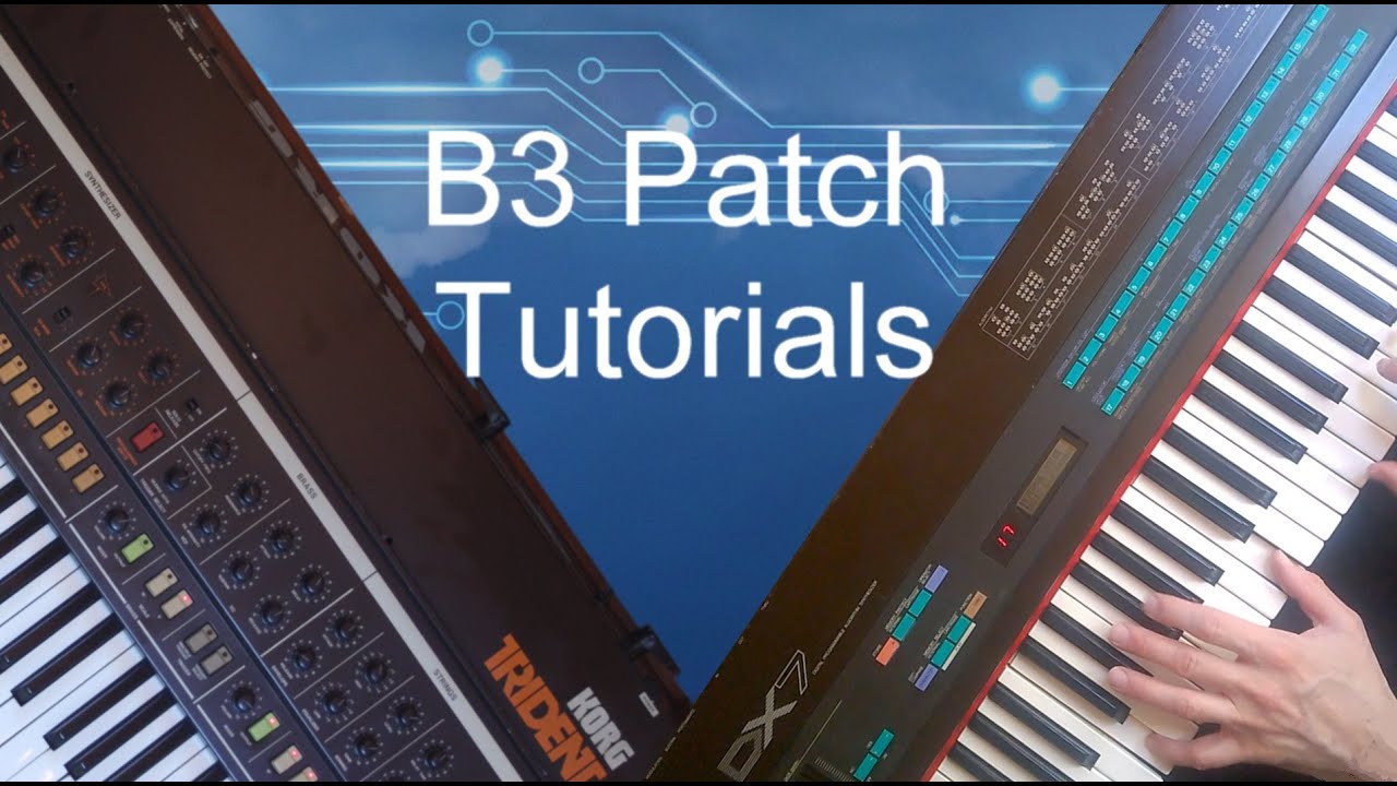 B3 Organ Patches for the Trident and DX7