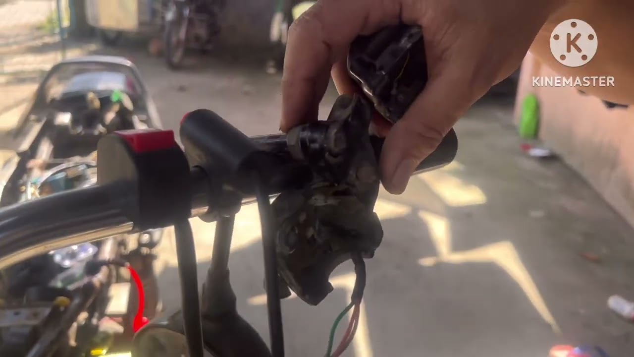 BAJAJ CT100 left and right handle switch color coding with basic tip