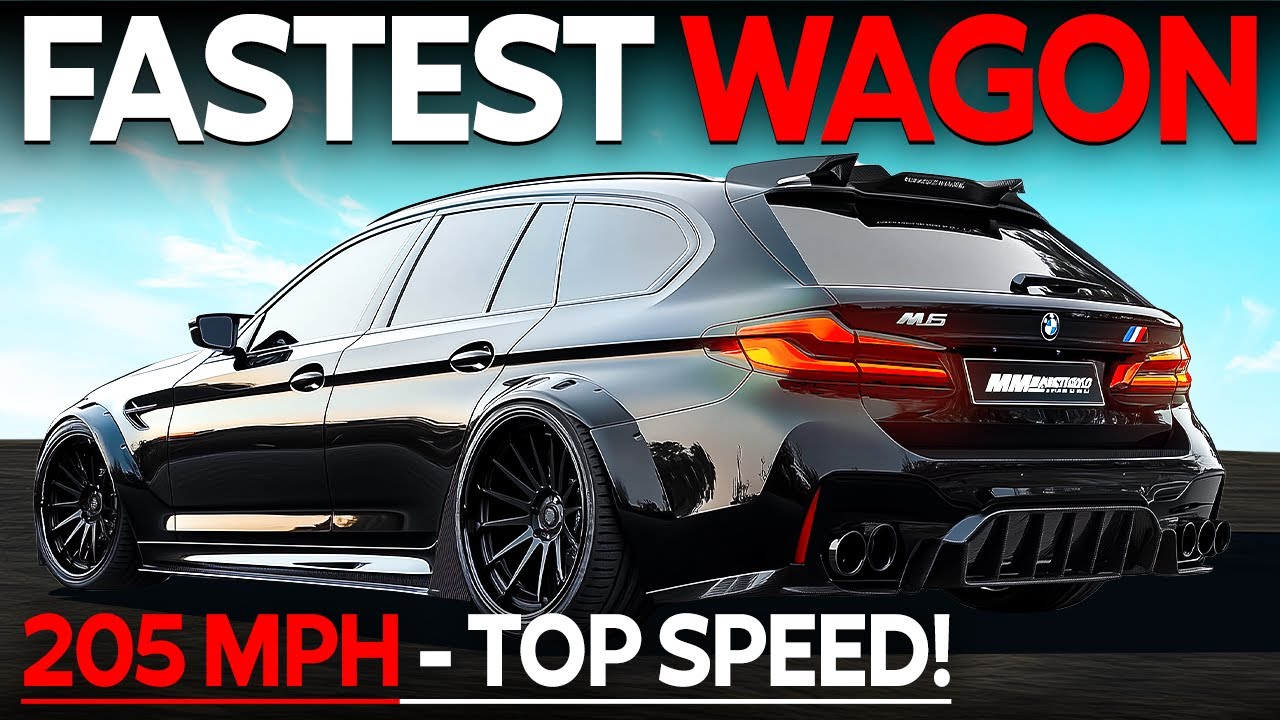 Top 10 Fastest Station Wagons In The World (2025) - These Estates Outrace Supercars!