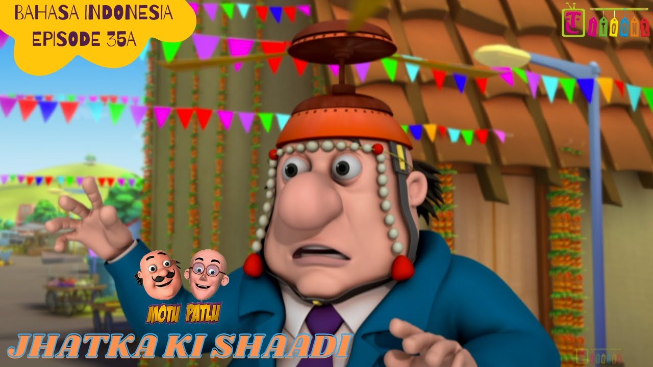 Motu Patlu Series Eps 35A Full Versi - Pernikahan Dr Jhatka | Animasi Anak | Itoonz