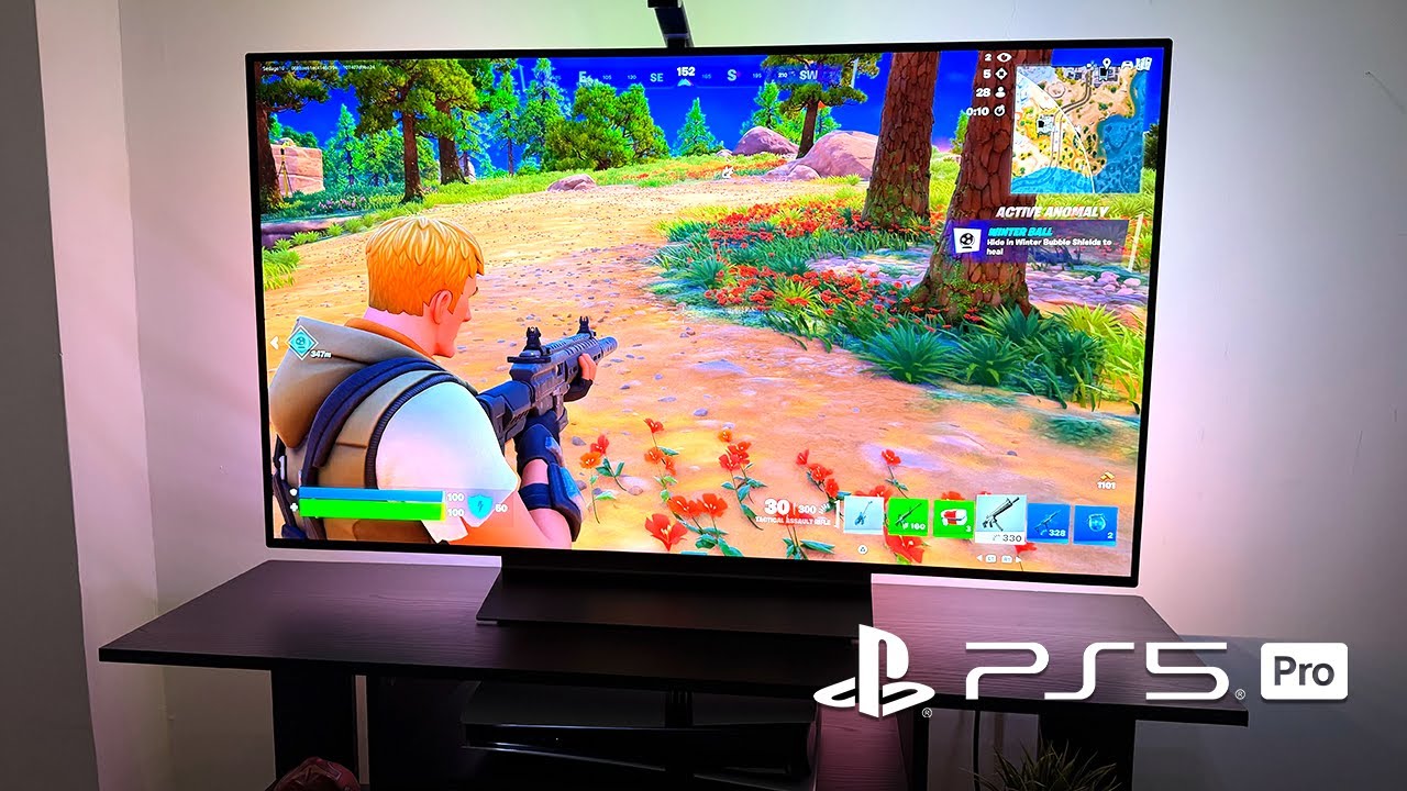 PS5 PRO | LG OLED C4 | FORTNITE 120FPS Gameplay 4K HDR