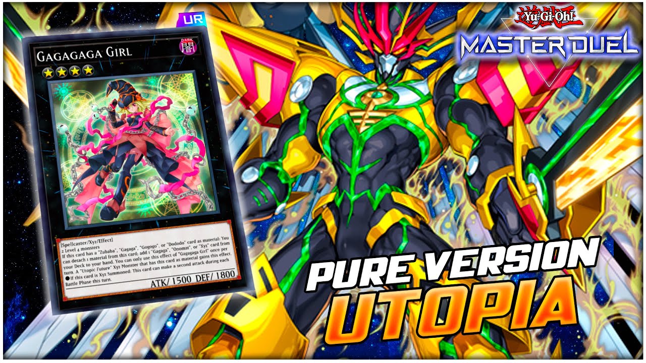 No Ryzeal! Pure Utopia / Onomat Deck - Number F0: Utopic Future Zexal | Yu-Gi-Oh! Master Duel