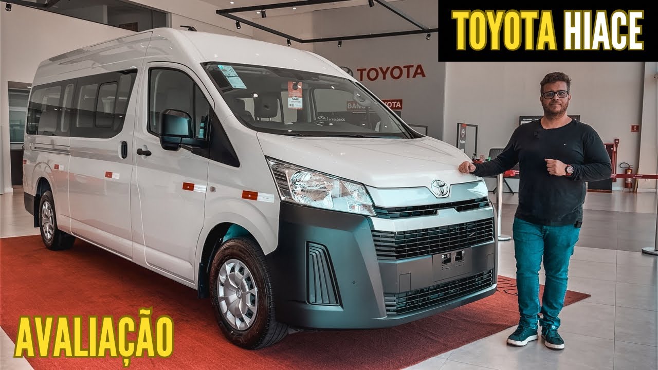 AVALIAÇÃO NOVA TOYOTA HIACE 2025 EM DETALHES!