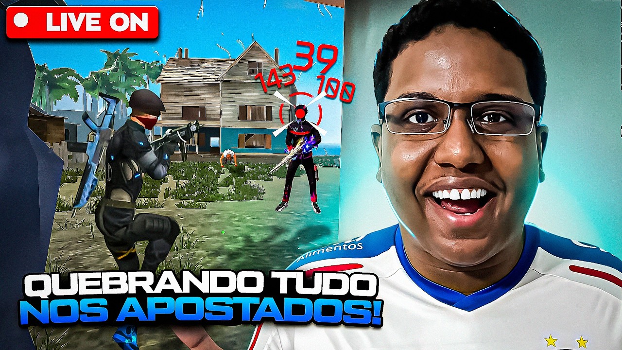 JOGANDO APOSTADO ATÉ COMPRAR UMA FERRARI 😂🔥 FREE FIRE AO VIVO 🔥 FAEWL FF