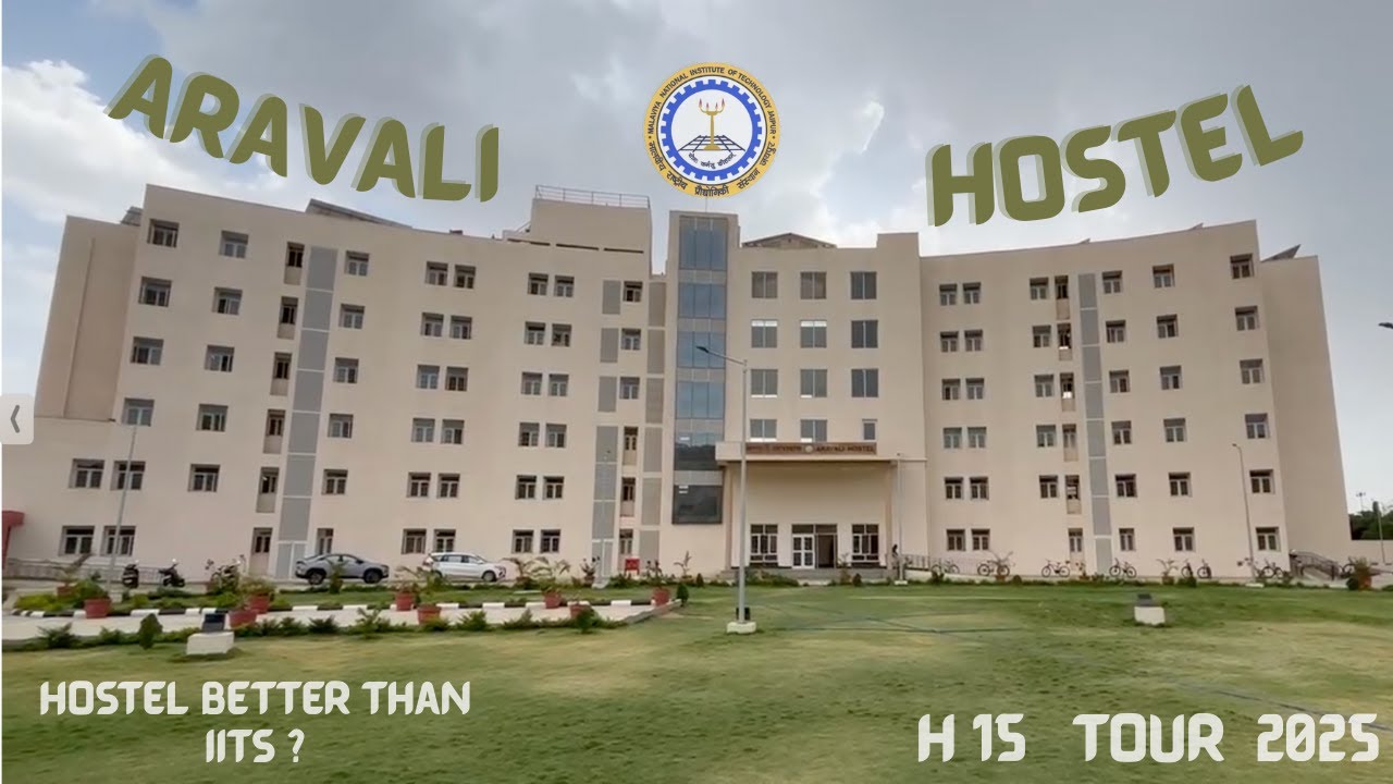 📍Hostel Better Than IITS 🤯 ? MNIT JAIPUR 🔥 | H15 Aravali Hostel Tour 🫶🏻 |