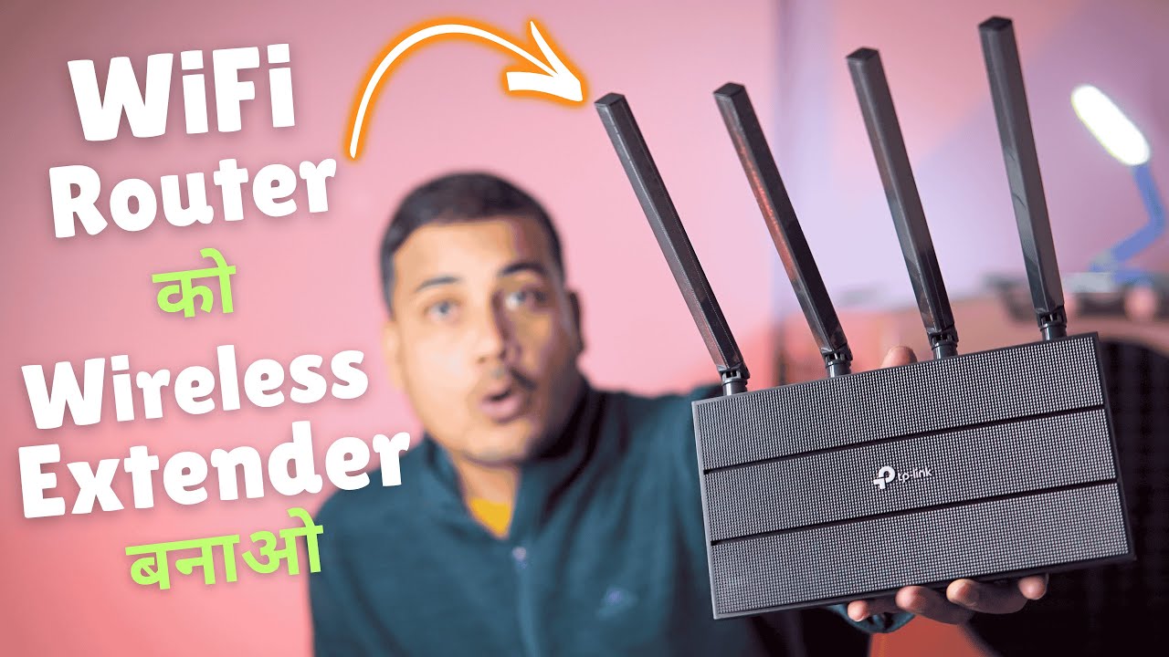 How To Use Tp Link Router As Wireless Repeater Or Extender | Tp Link Archer C6 Router Extender Setup