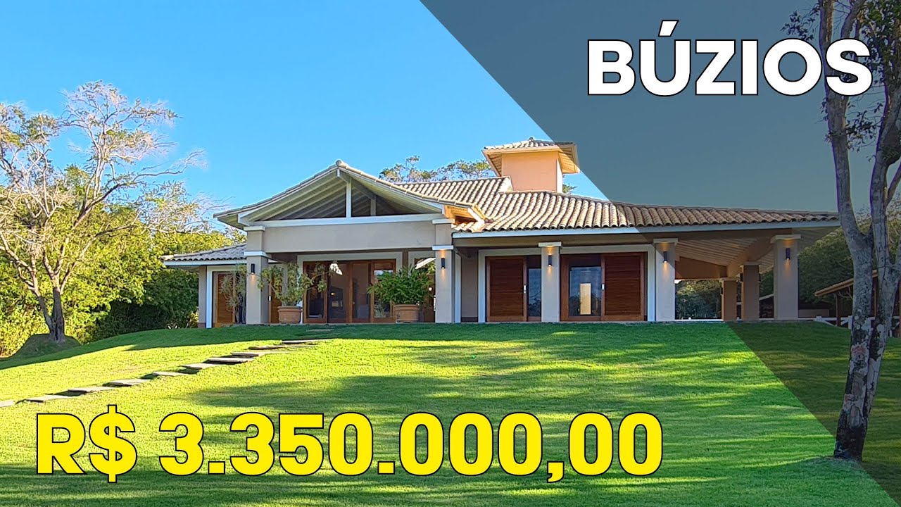 RANCHO DE CINEMA! UM VERDADEIRO RANCHO ESTILO AMERICANO EM BÚZIOS! IMPECÁVEL E RARO COM 10.000M²!
