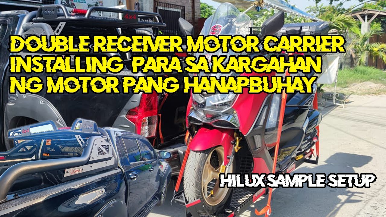 DOUBLE RECEIVER MOTOR CARRIER INSTALLING, PARA SA KARGAHAN NG MOTOR PANG HANAPBUHAY