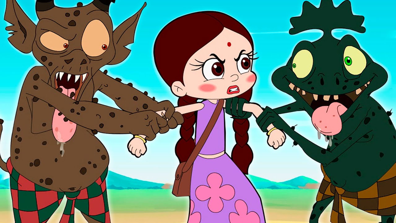 Chutki - Dark Secret of Aliens | Cartoons for Kids | Spooky Videos in Hindi