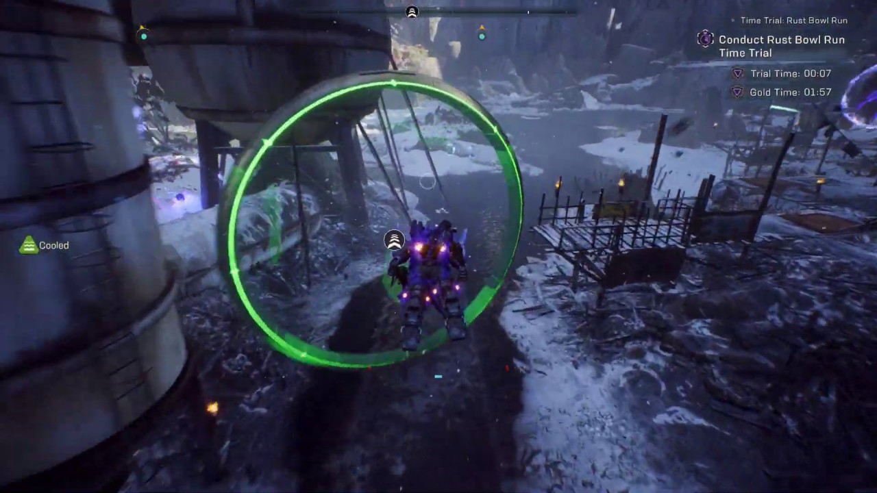 Anthem - Icetide - Rust Bowl Run Gold Time Trial w Ranger