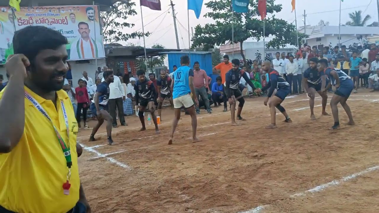 🔥BOMMAPUR 🆚GATLANARSINGAPUR🔥 Tie Match in POTHARAM(S) Tornament...
