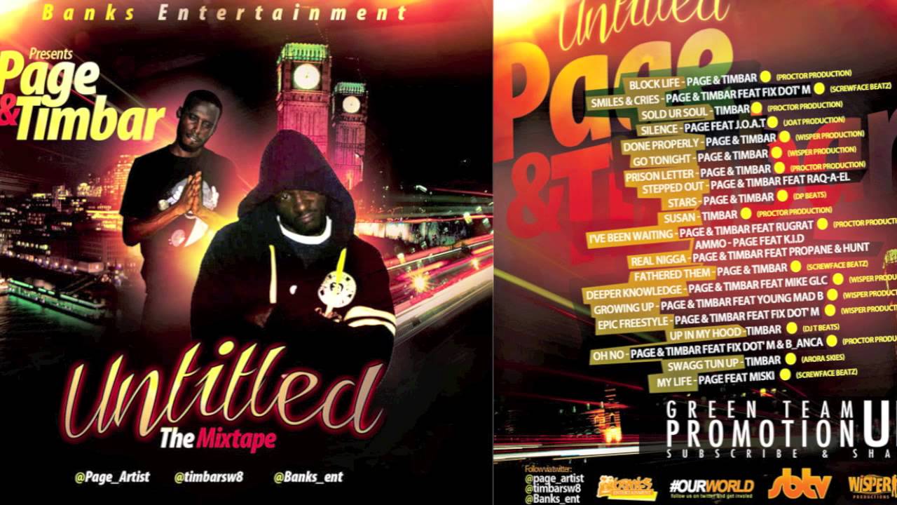PAGE & TIMBAR - PRISON LETTER [UNTITLED: THE MIXTAPE] *BANGER*