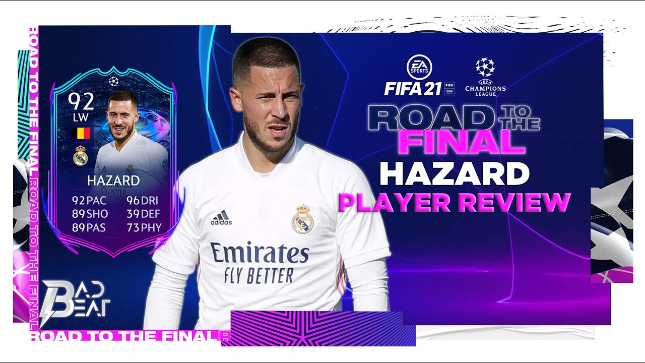 (92) RTTF HAZARD PLAYER REVIEW - FIFA 21 ULTIMATE TEAM