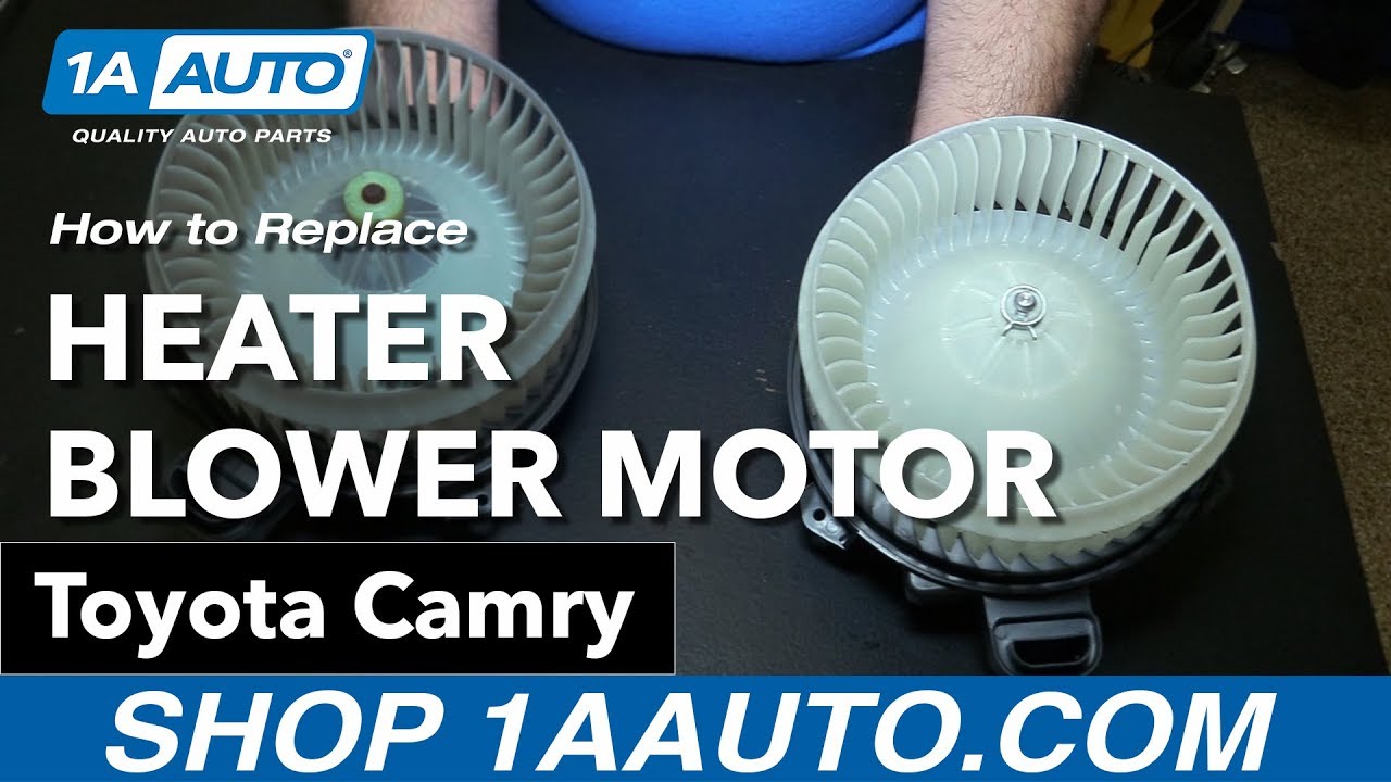 How to Replace Blower Motor 06-11 Toyota Camry