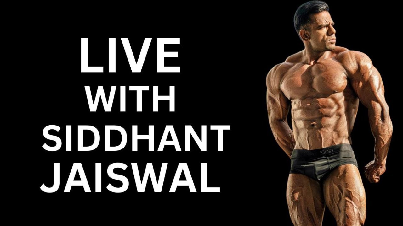 Live with Siddhant Jaiswal IFBB PRO with Tarun Gill