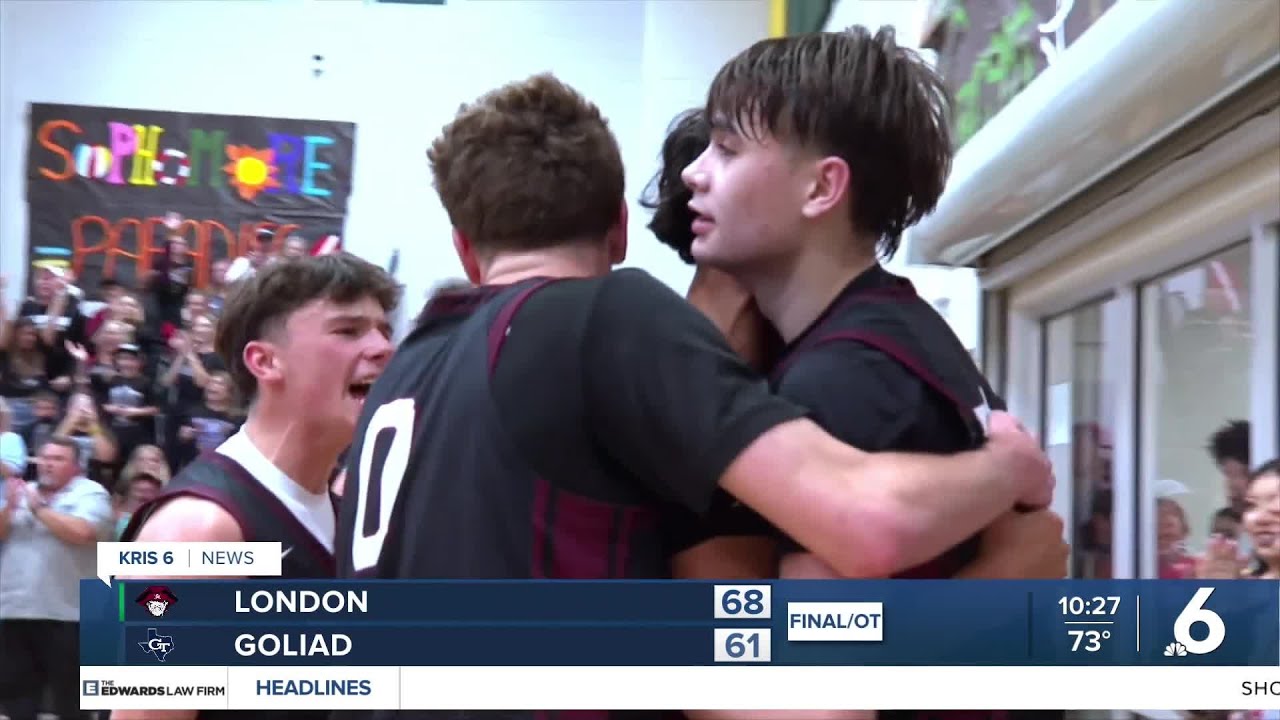 London beats Goliad in OT to advance to first State Semifinal in school history