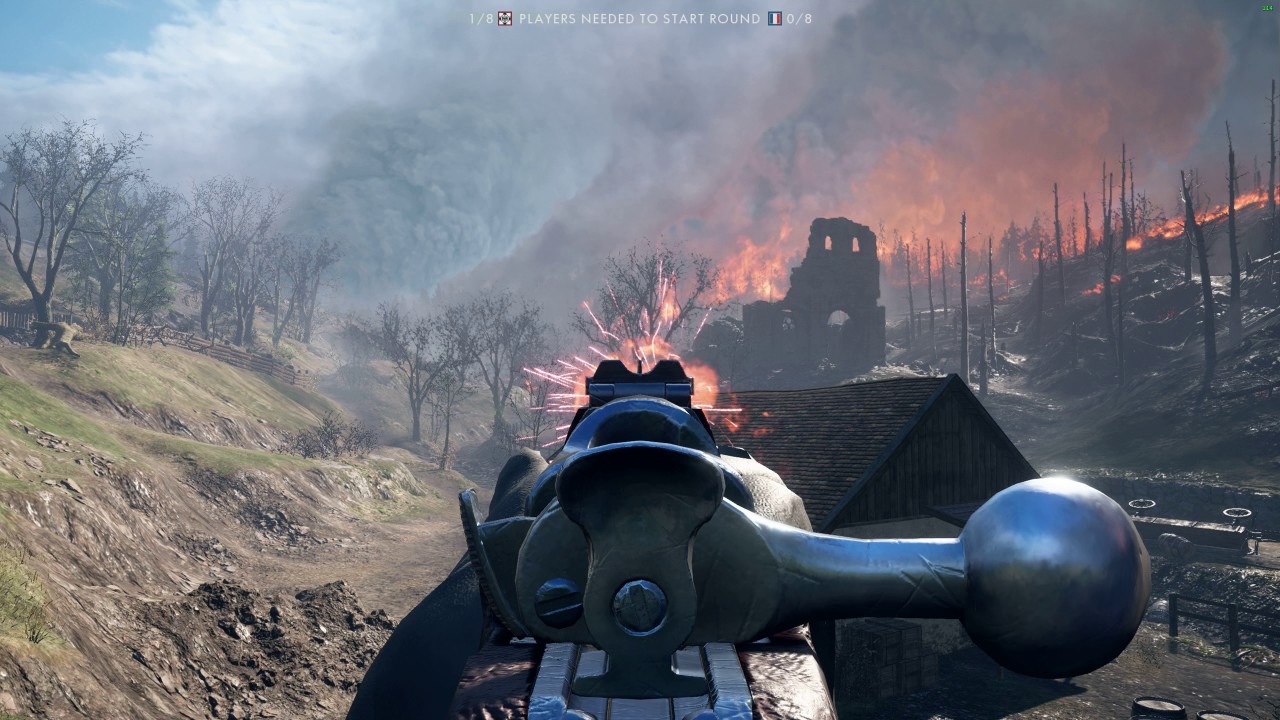 BF1 UP Easter Egg on Verdun Heights