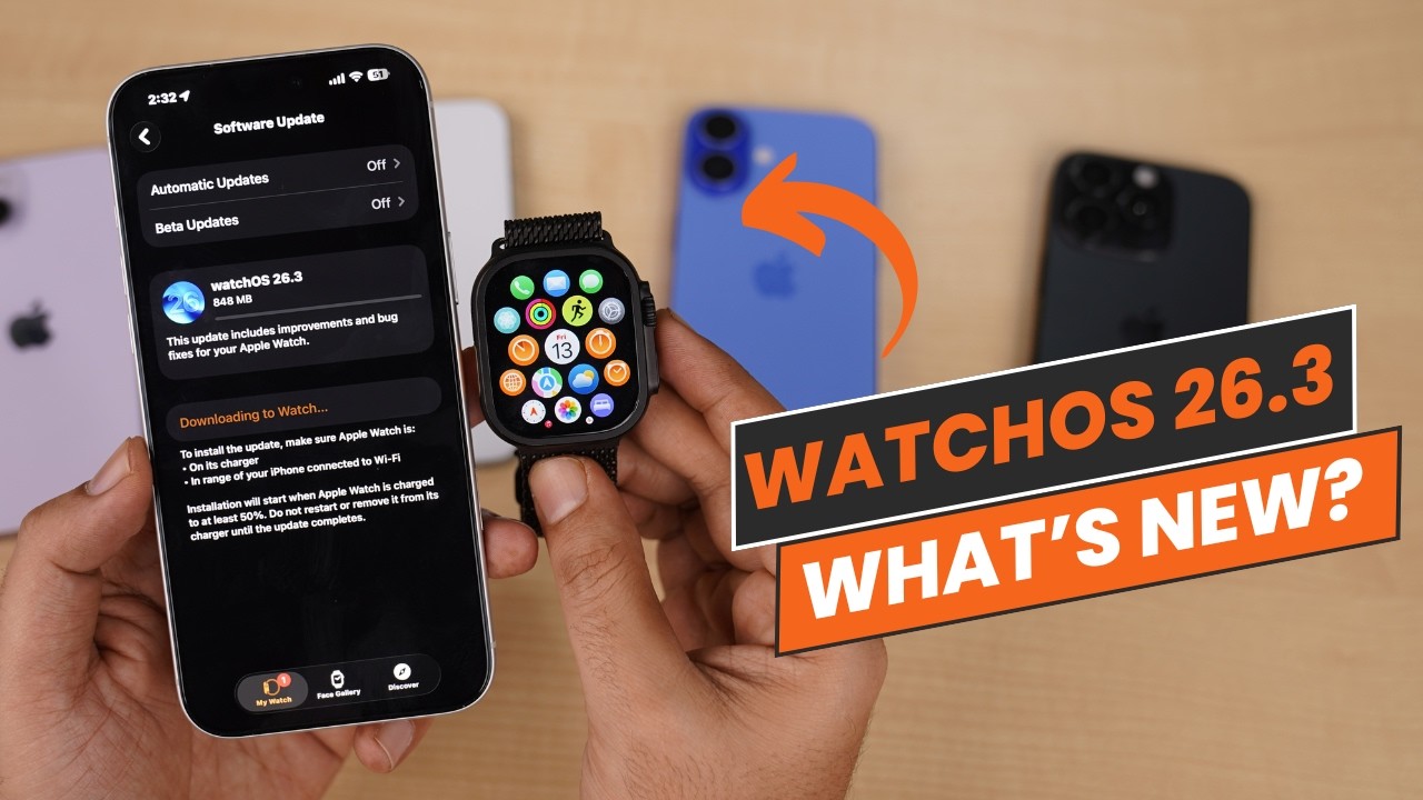 WatchOS 26.3 Released | What's New?