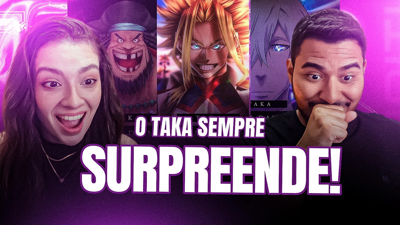 CASAL REAGE 3 EM 1: Taka - Tribunal das Almas & Taka - Símbolo da Paz & Taka - Sombra do Mar