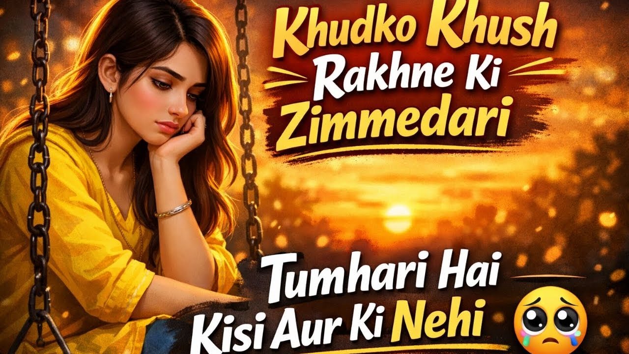 Khudko Khush Rakhne Ki Zimmedari Tumhari Hai Kisi Aur Ki Nehi 🥺