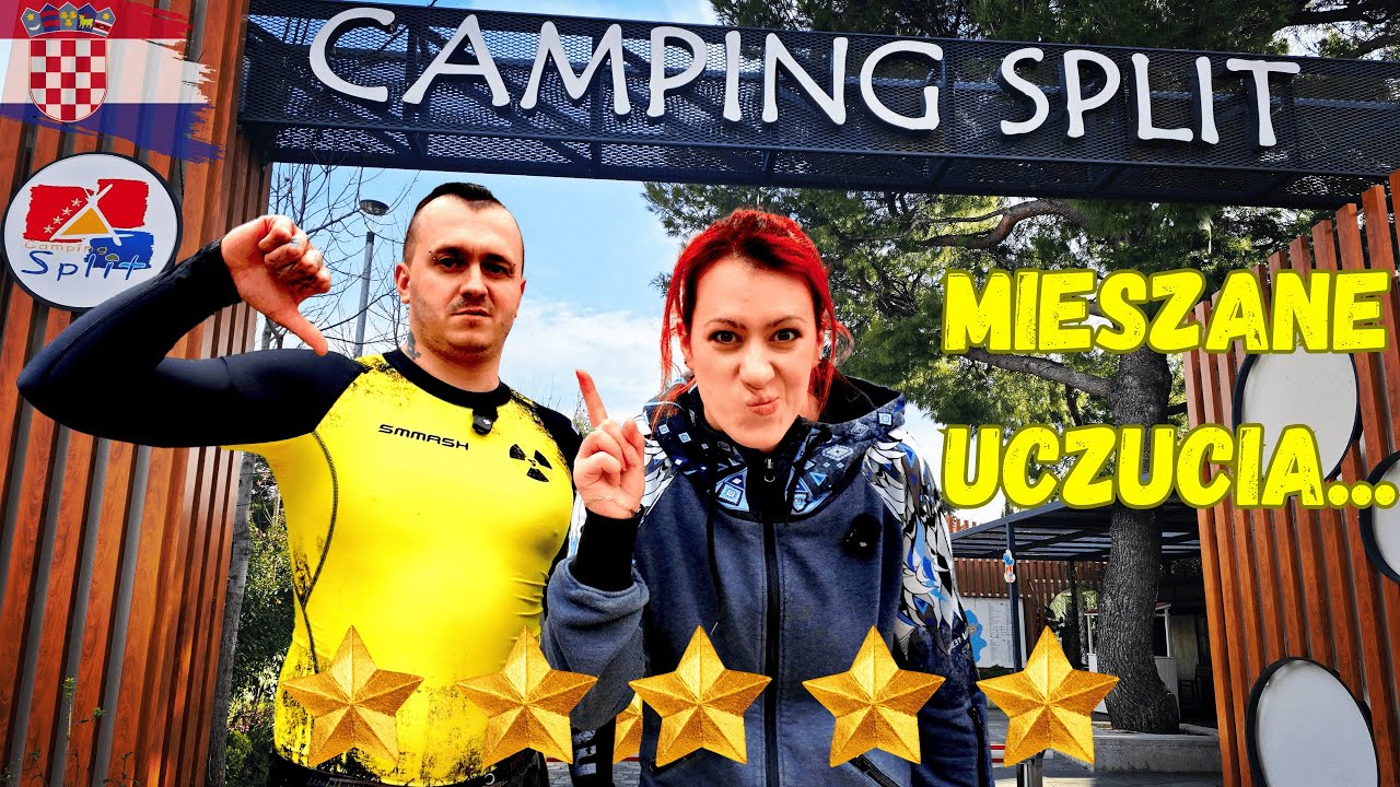 Chorwacja: Kemping Stobreč Split – piękne widoki, ale czy warto? Recenzja! 🏕️