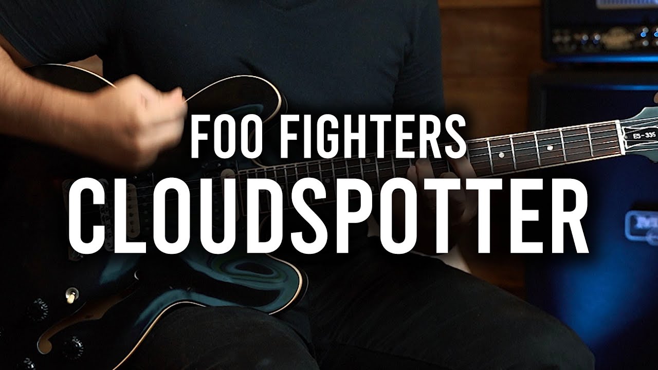 Foo Fighters - Cloudspotter - Guitar Cover - Fender Chris Shiflett Telecaster