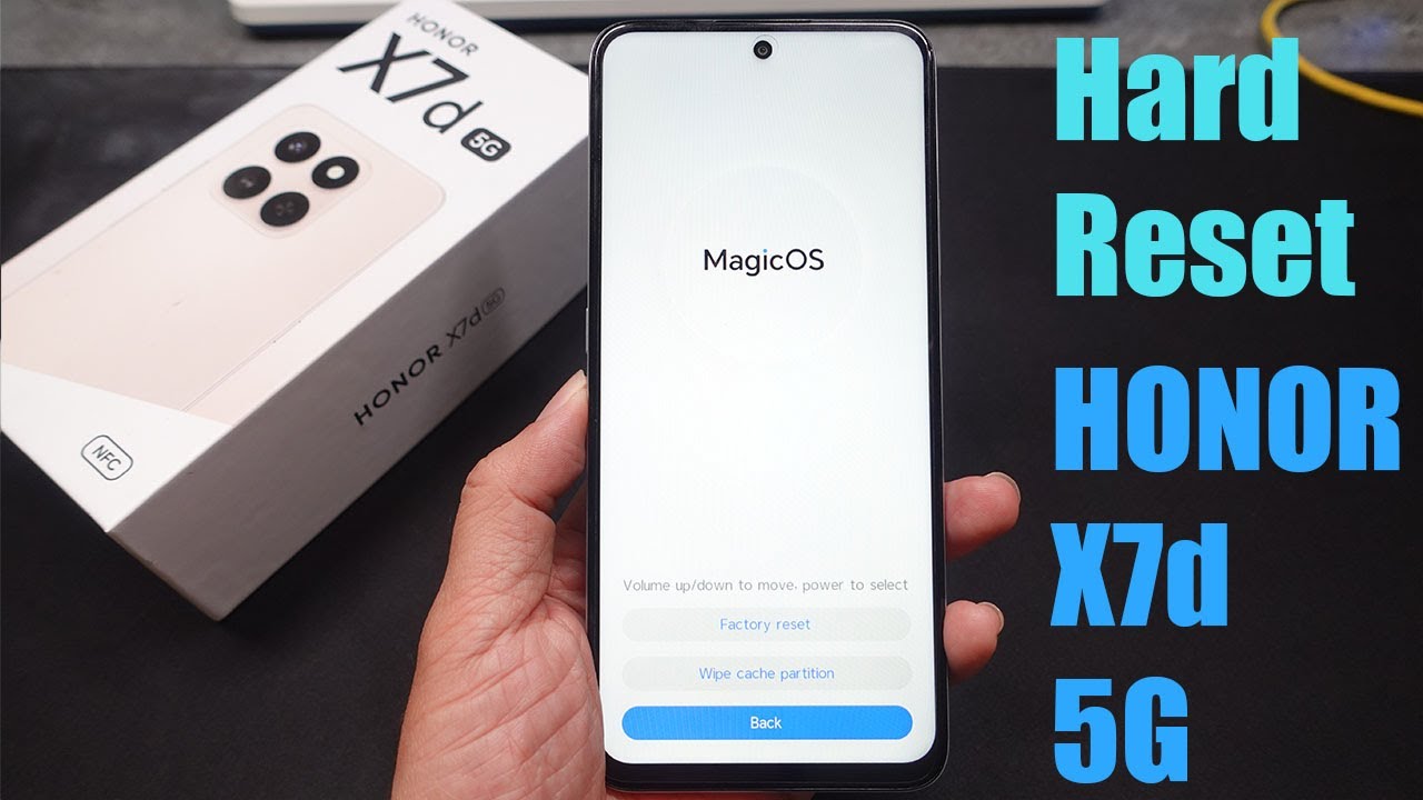 How To Hard Reset HONOR X7d 5G