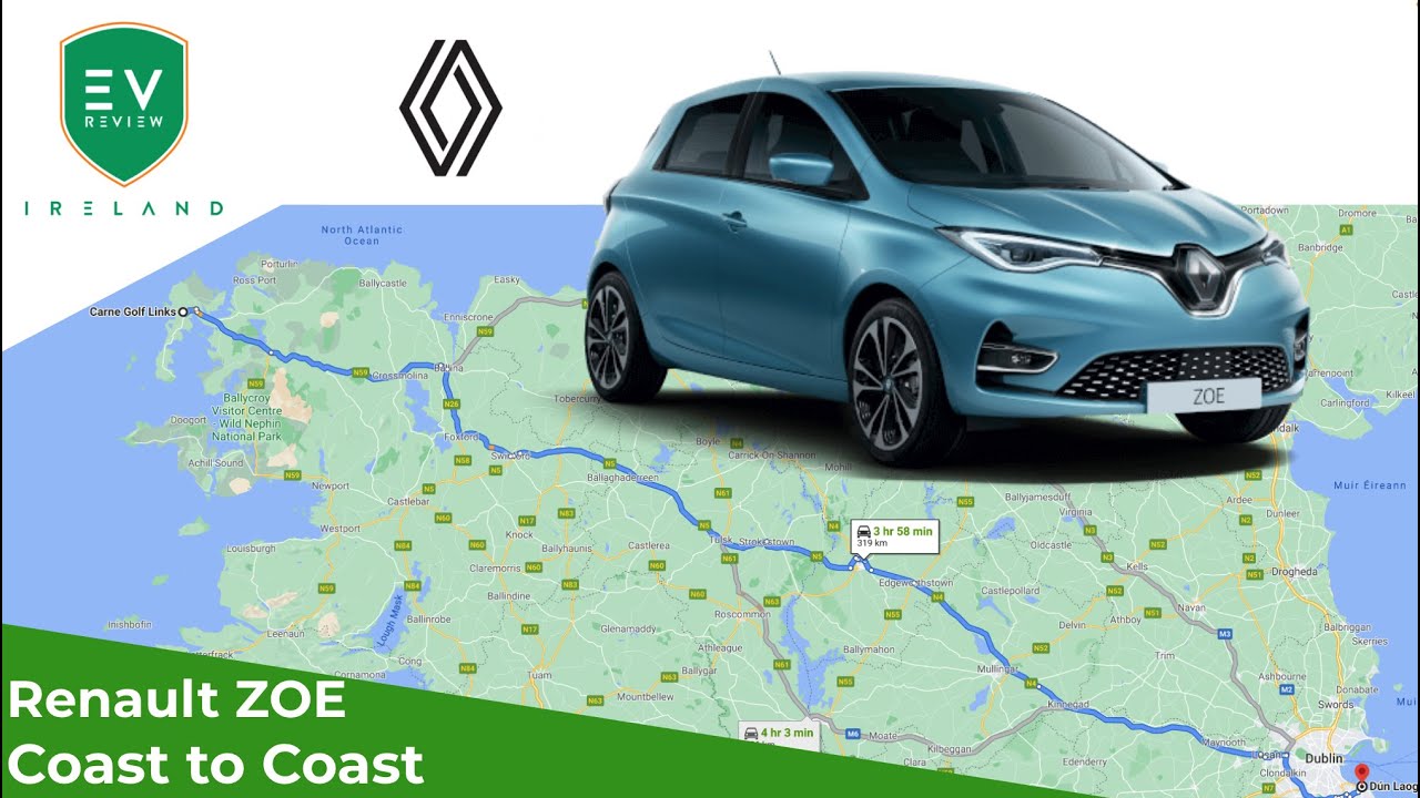 Renault ZOE Coast to Coast Range Test
