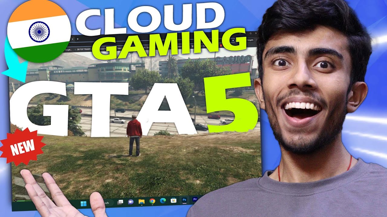 Made in India Cloud Gaming Platform! Let's Try GTA5 Almost Free - Better Tahn Jio Cloud Gaming