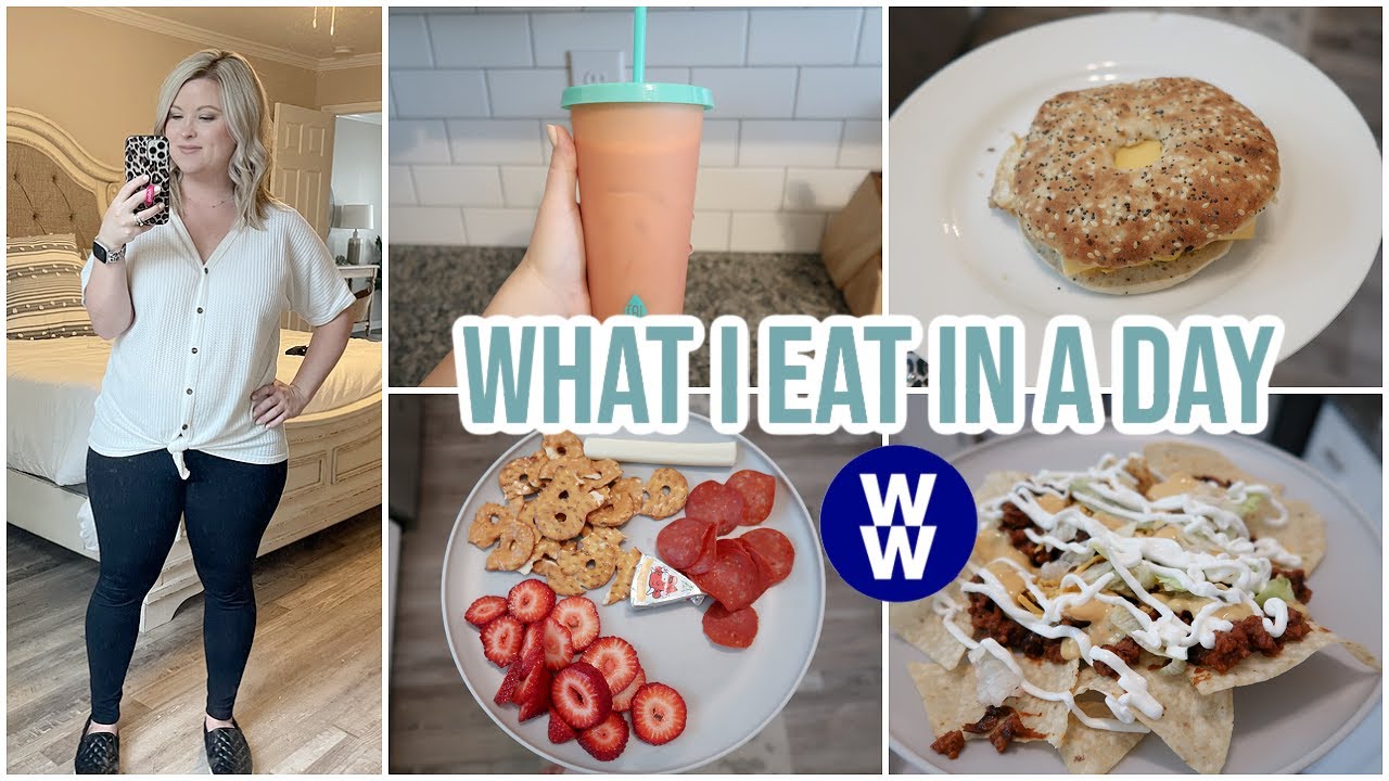 WHAT I EAT IN A DAY TO LOSE WEIGHT | WW BLUE PLAN | FULL DAY OF EATING