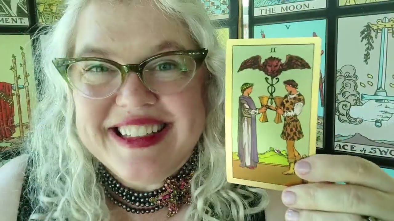 Tuesday Card: Two of Cups reversed
