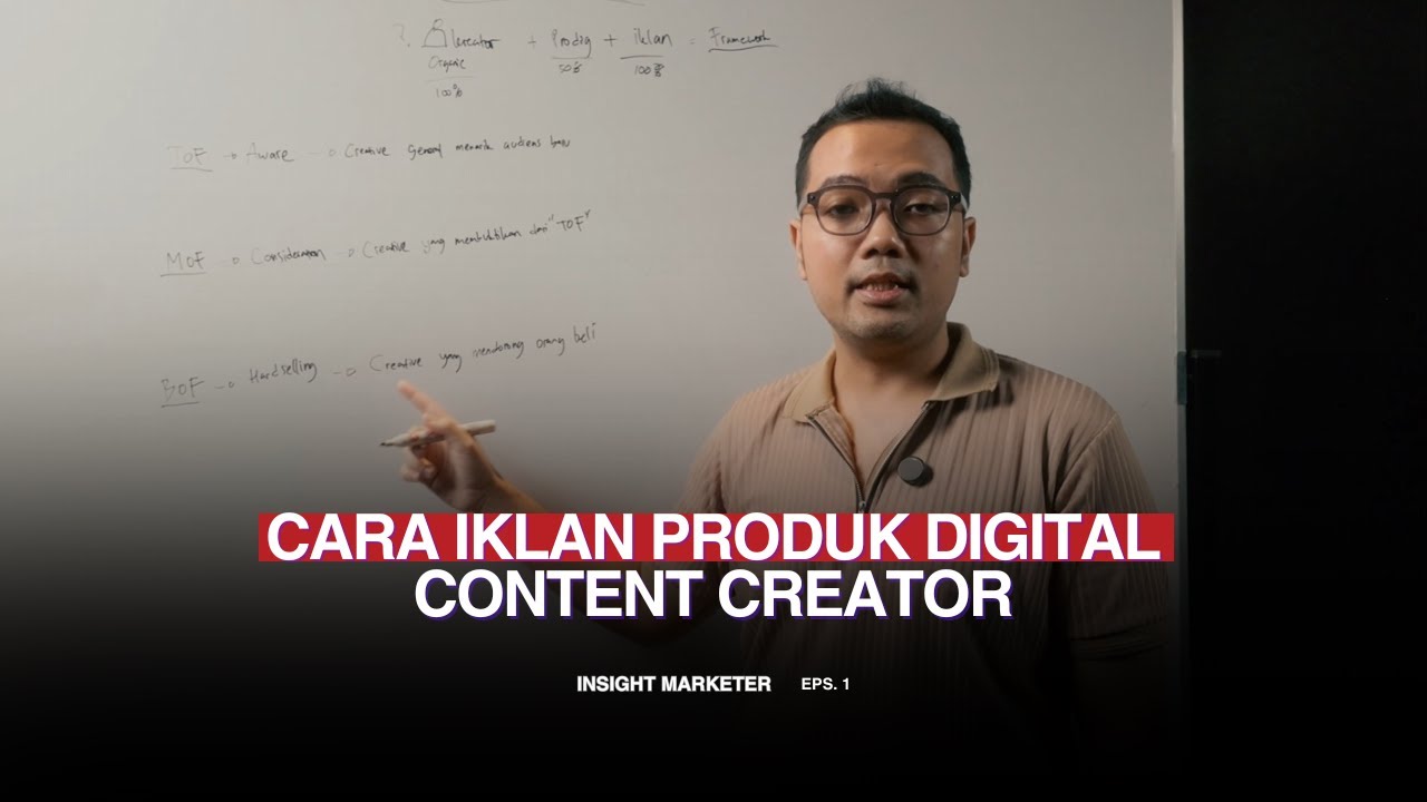 FRAMEWORK ADS PRODUK DIGITAL CONTENT CREATOR