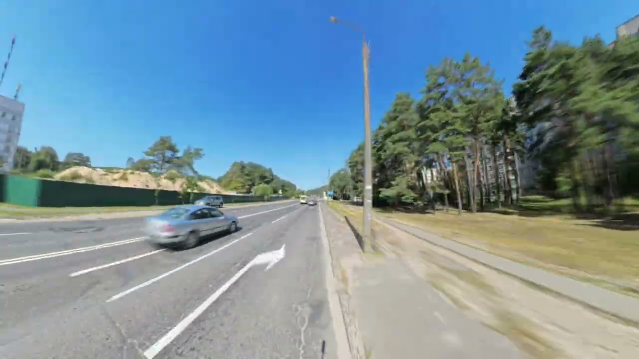 #Гомель | Осовцы - Объездная #HyperLapse 4k