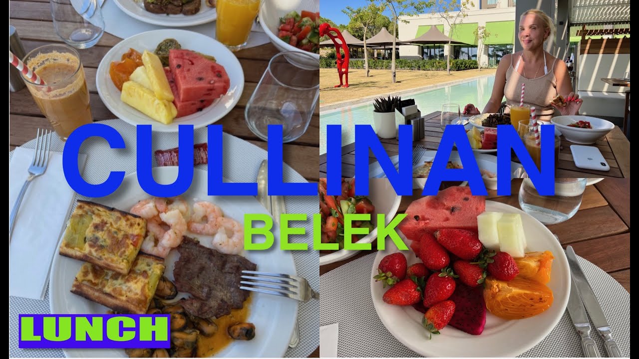 CULLINAN 💎 BELEK / LUNCH / ОБЕД В ГЛАВНОМ РЕСТОРАНЕ🍓🍰🥩🍉🍎🍌🧀🍝