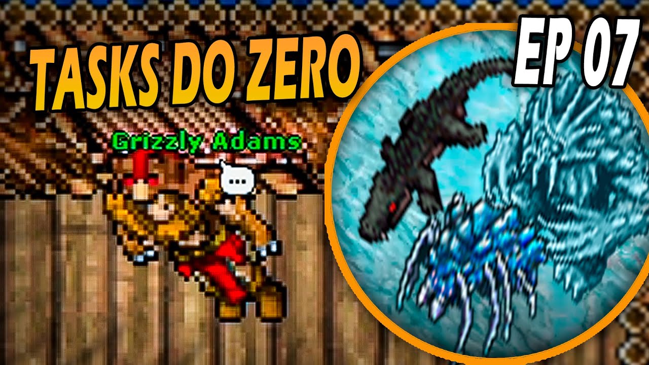 Tasks do Zero - Killer Caiman e Ice Golem + Crystal Spider | EP 07