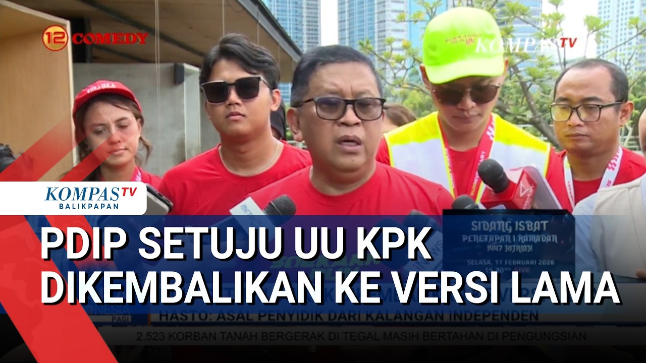 PDIP Setuju UU KPK Dikembalikan ke Versi Lama