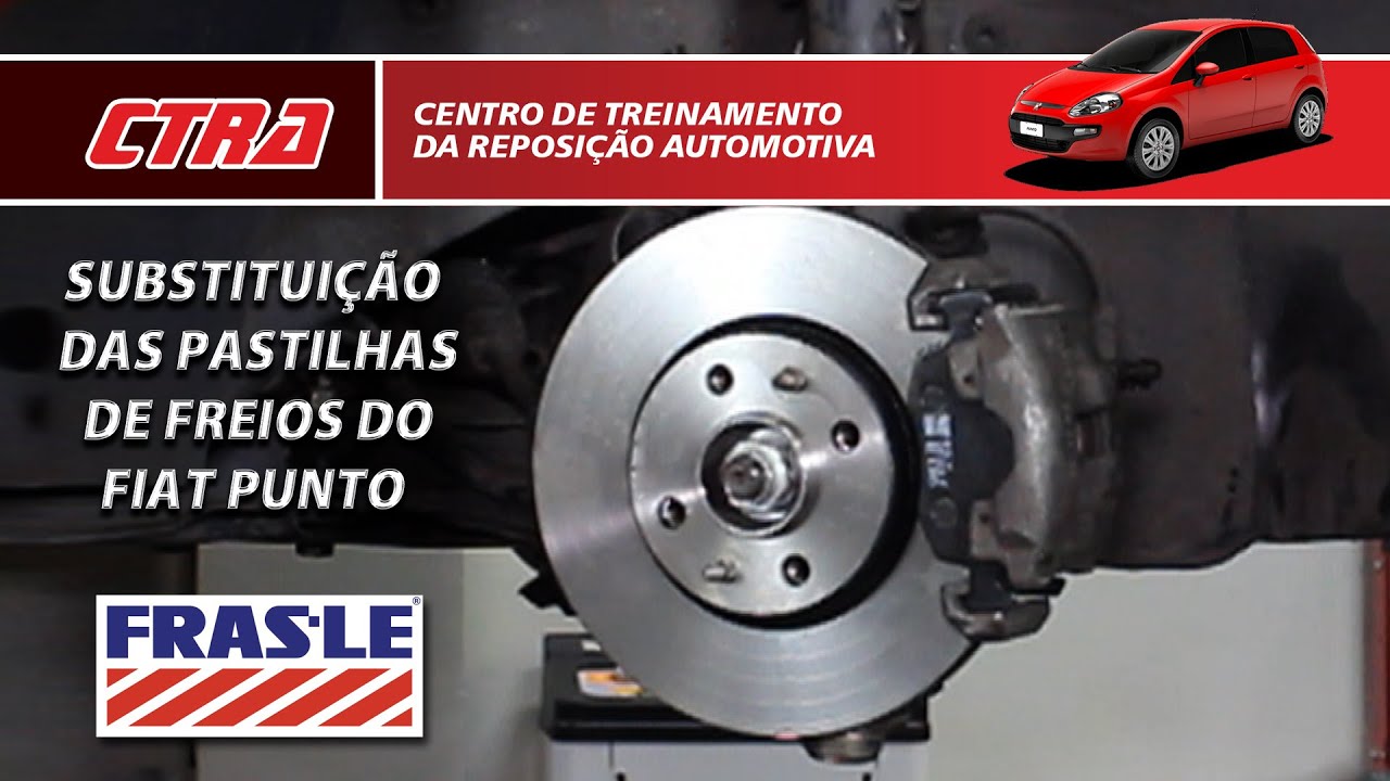 Fras-le: Troca das pastilhas de freio do Fiat Punto