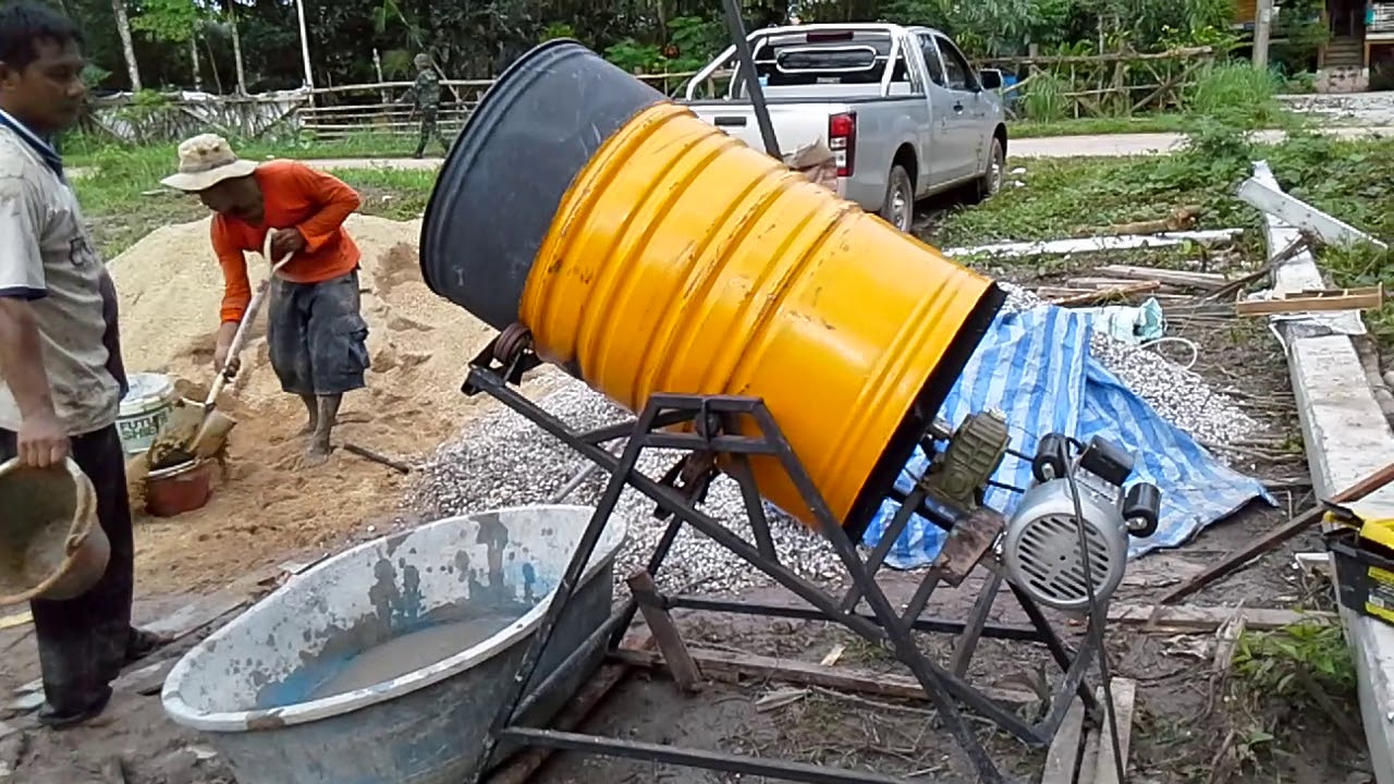 Concrete​ mixer​ diy